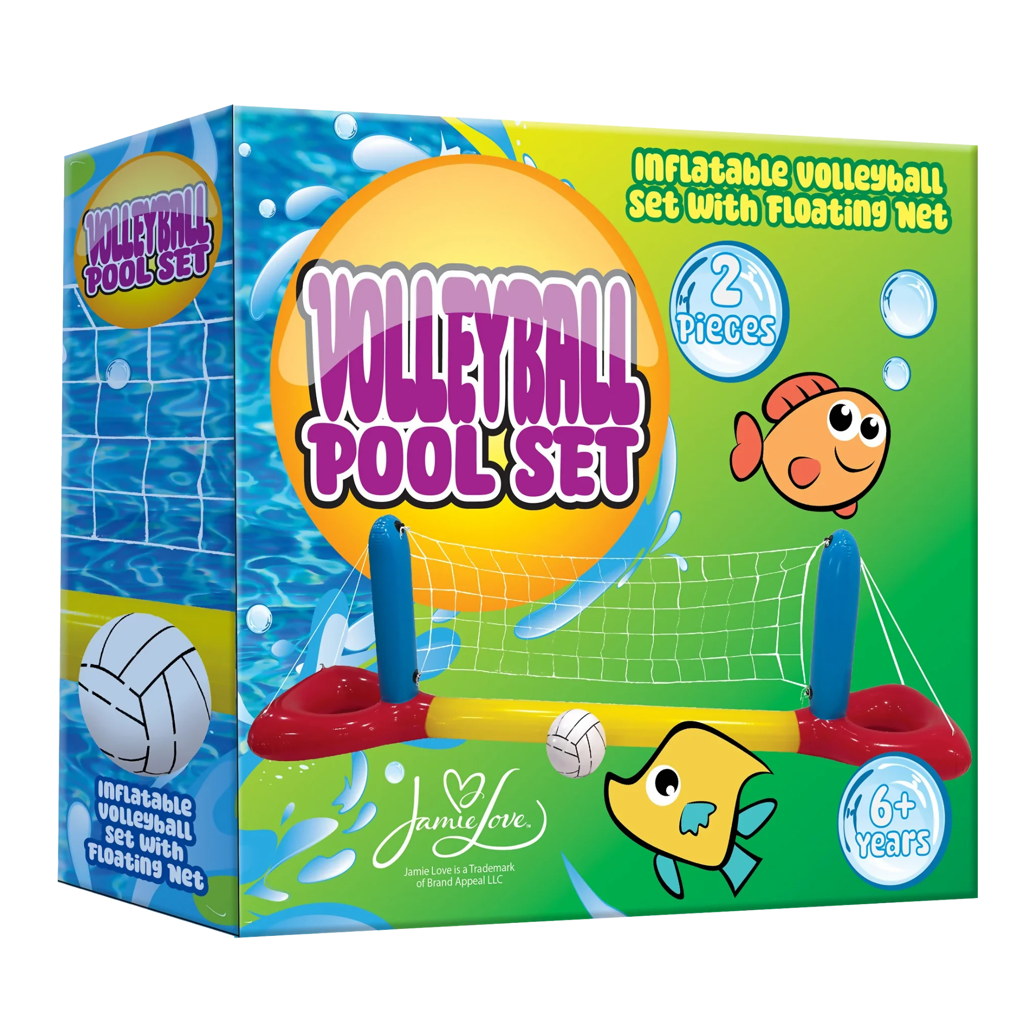 Jamie Love™ Volleyball Pool Set – 8.5 ft Long
