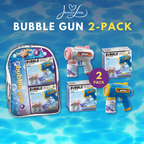 Jamie Love™ Electric Bubble Gun 2-Pack