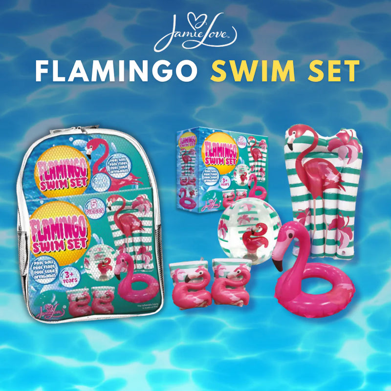 Jamie Love™ Flamingo 5-Piece Pool Swim Set