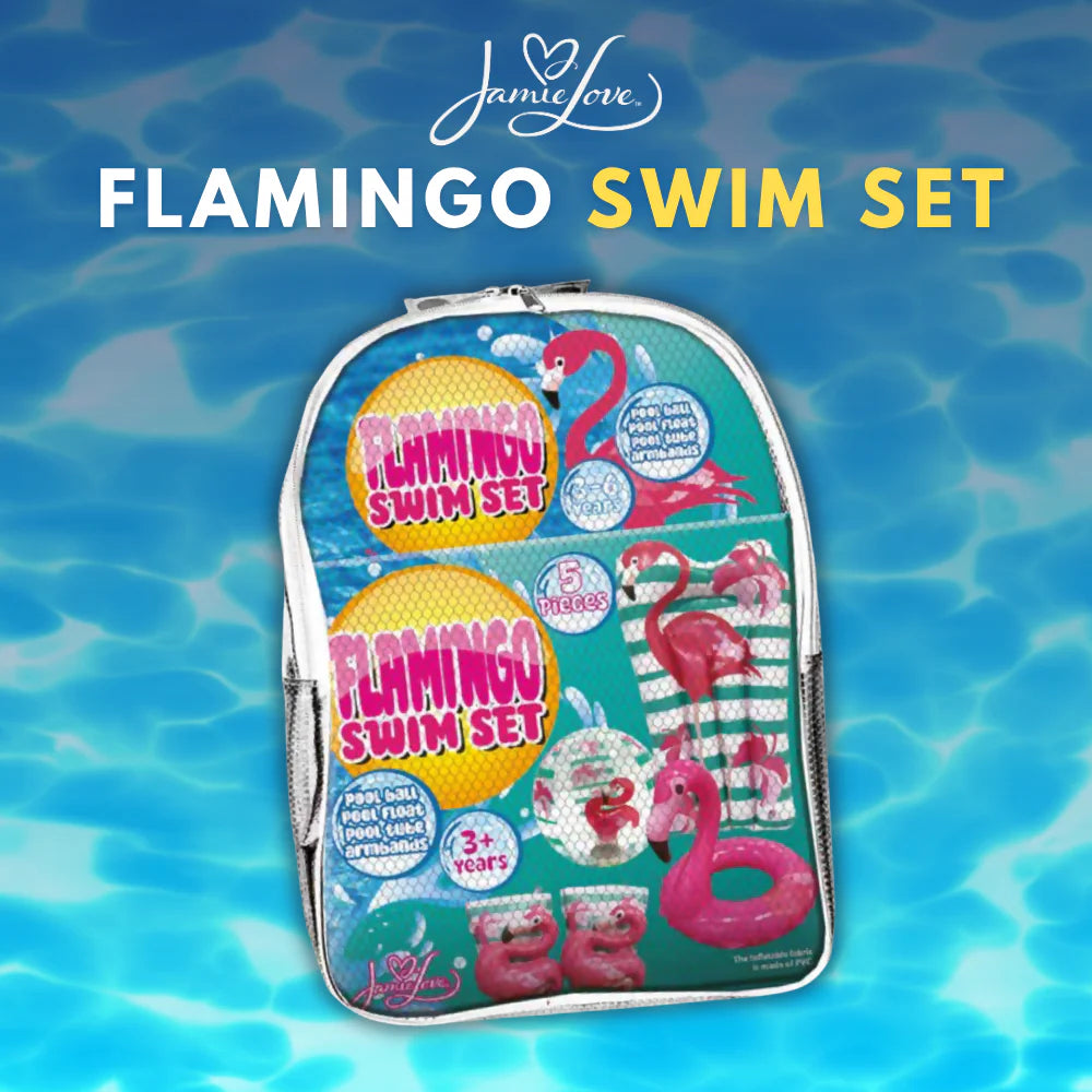 Jamie Love™ Flamingo 5-Piece Pool Swim Set