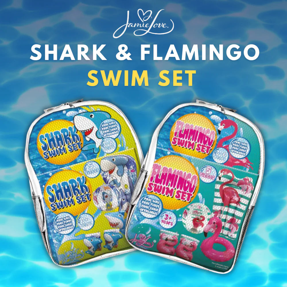 Jamie Love™ Shark 5-Piece Pool Swim Set