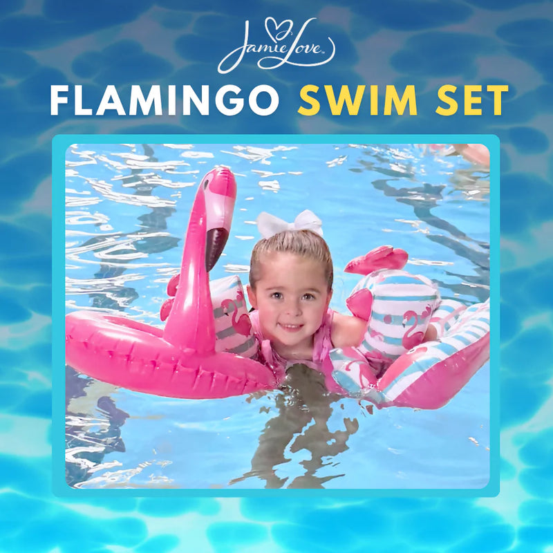 Jamie Love™ Flamingo 5-Piece Pool Swim Set