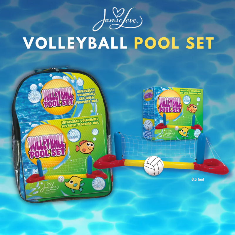 Jamie Love™ Volleyball Pool Set – 8.5 ft Long